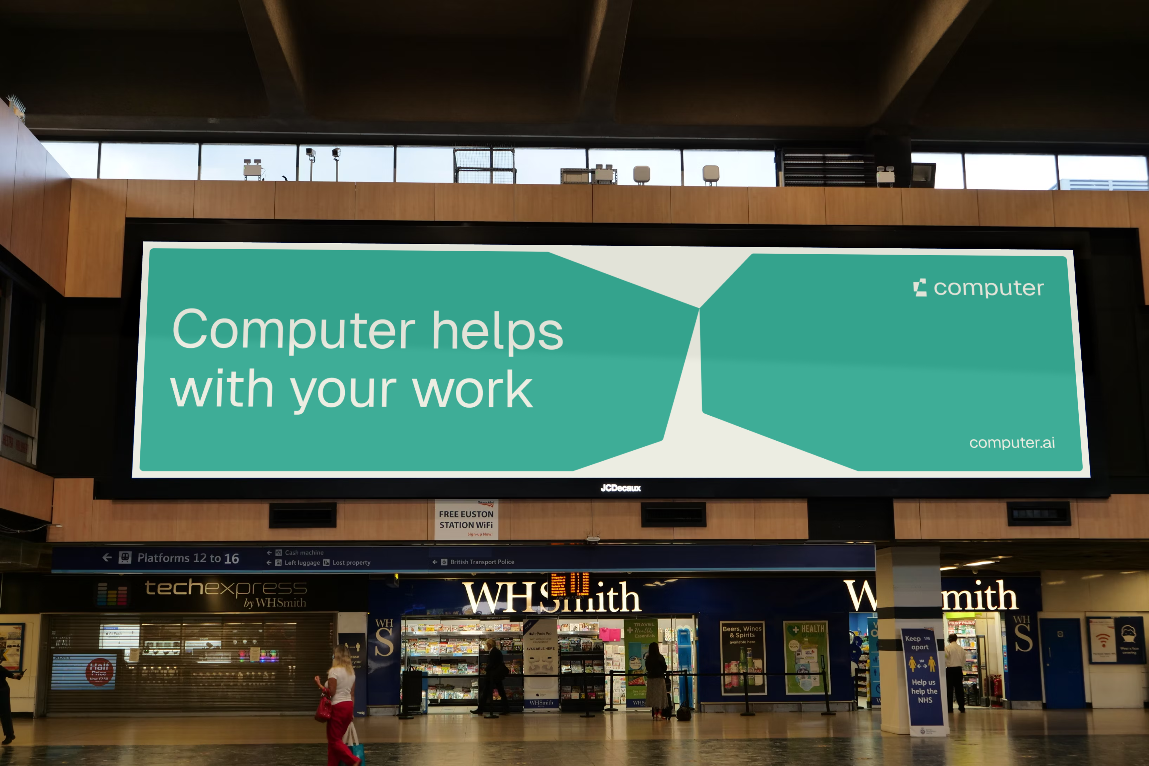 The letters Aa in a typographic diagram